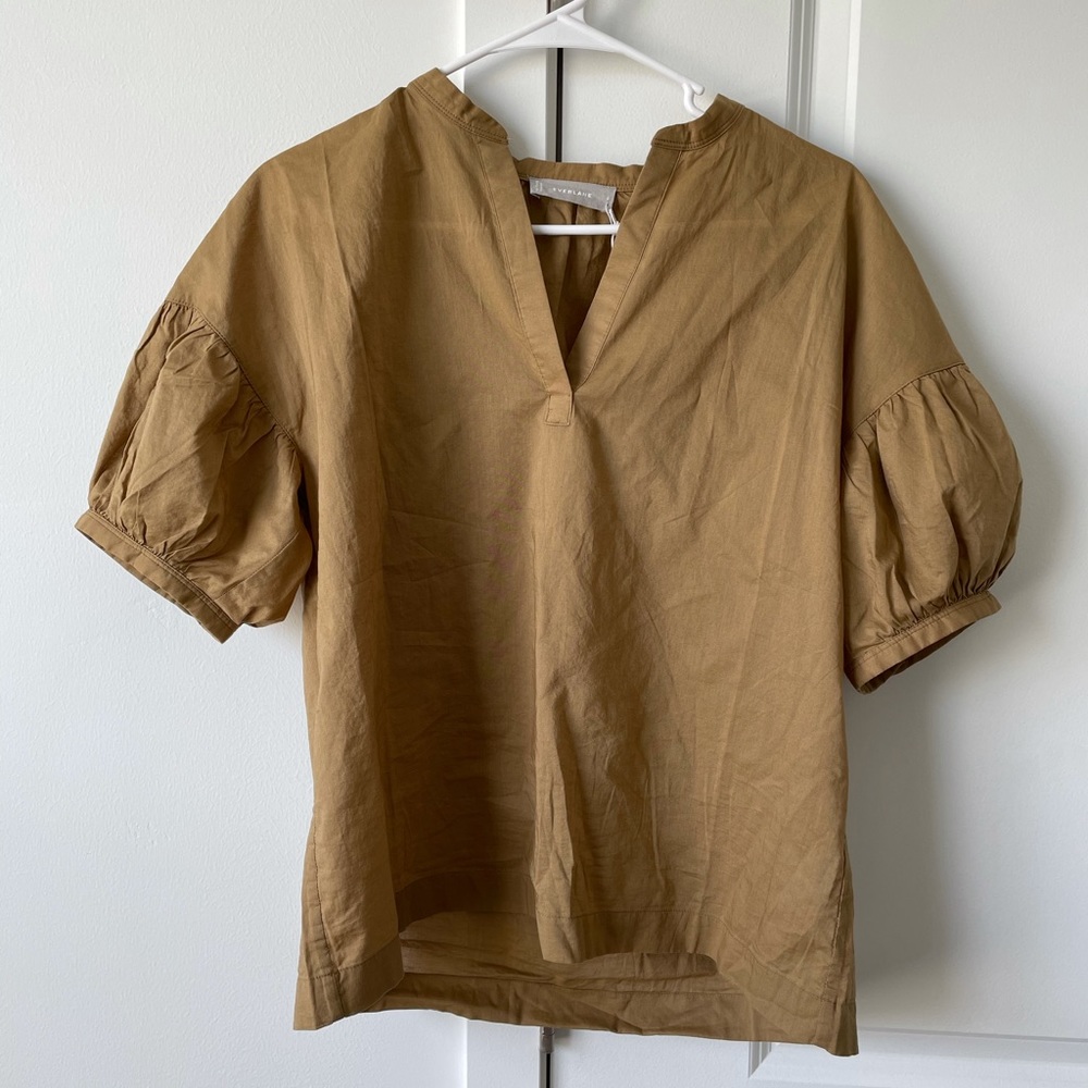 NWT Everlane Hazel Puff Shirt